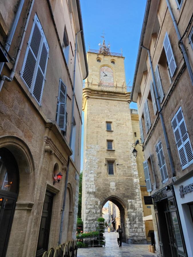 Appartement Le Beffroi De Gaston Climatise à Aix-en-Provence Extérieur photo